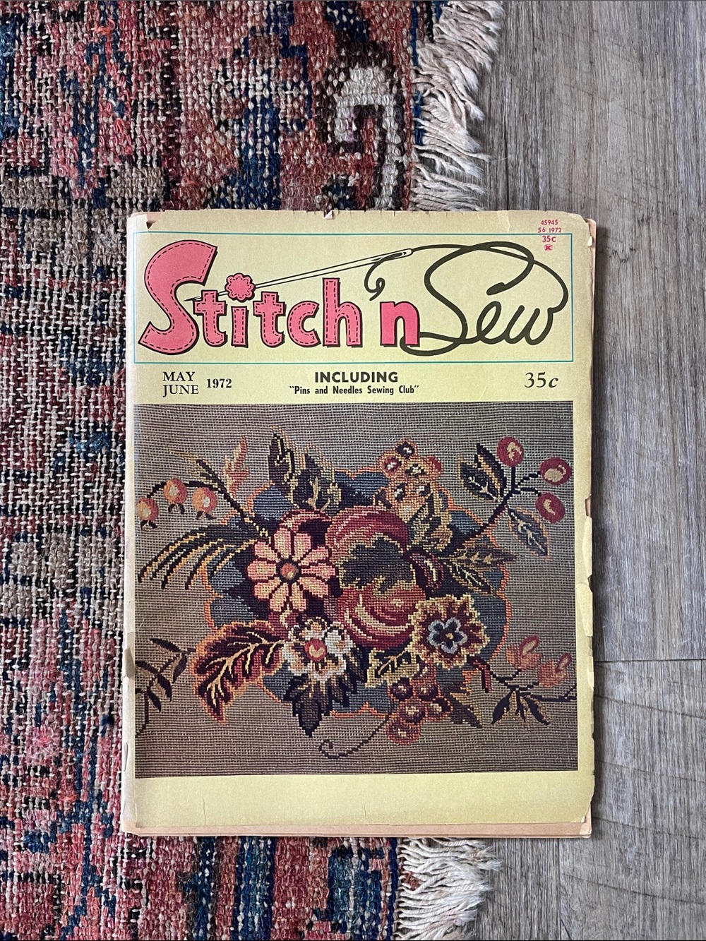 •| 1972 stitch  'n sew magazine